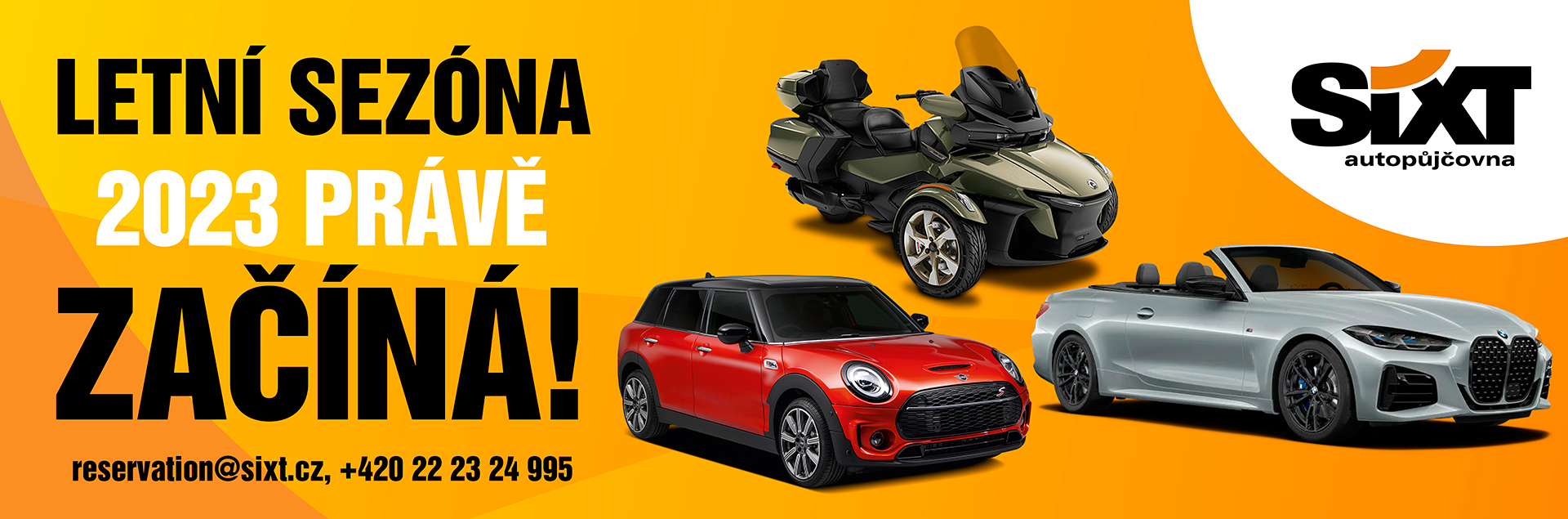 Letní Cabrio sezóna 2023